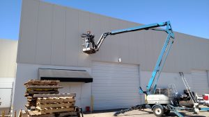 Working on building lighting High Lighting Service